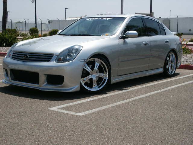 photo 2 Infiniti G35 custom wheels Kaizer Spade II 19x8.5, ET +40, tire size 235/40 R19. x ET 