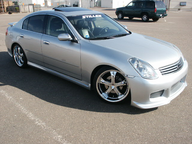 photo 4 Infiniti G35 custom wheels Kaizer Spade II 19x8.5, ET +40, tire size 235/40 R19. x ET 