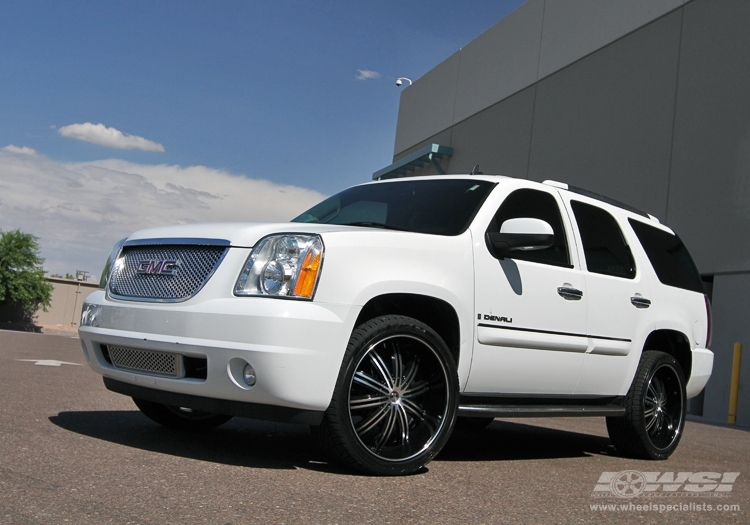 photo 1 GMC Yukon custom wheels 2Crave No.07 24x, ET , tire size X R24. x ET 