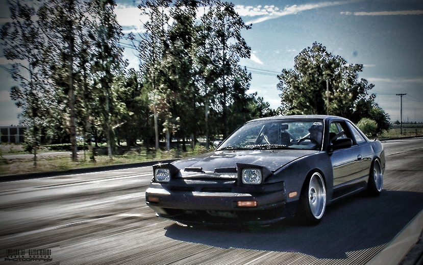photo 3 Nissan S13 custom wheels 17x9.0, ET 0, tire size 205/45 R17. 17x9.0 ET-5 215/45 R17