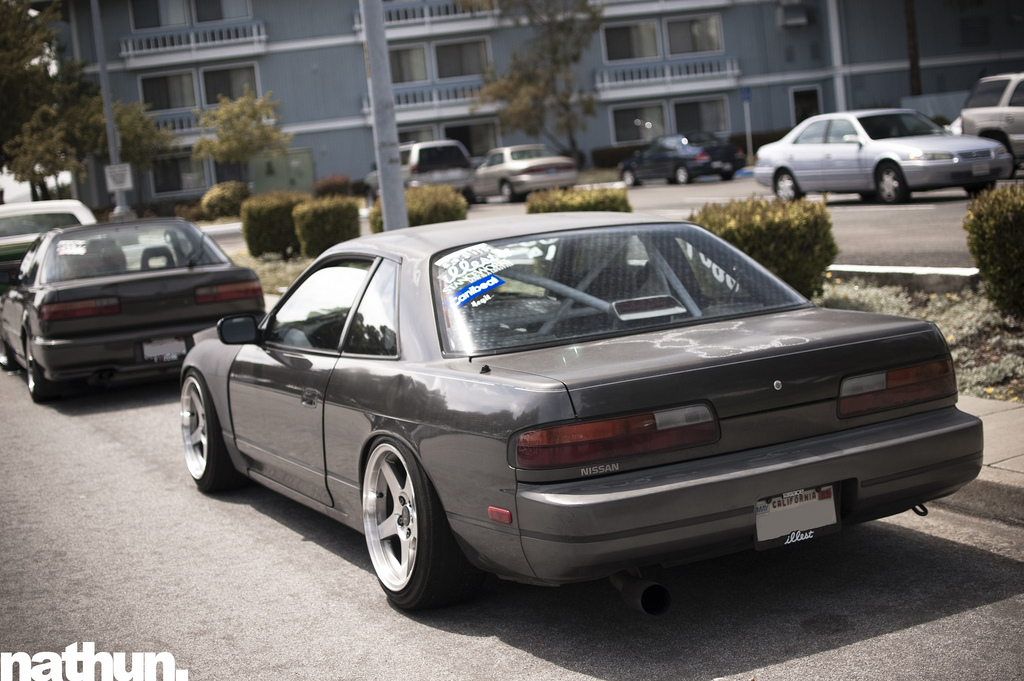 photo 5 Nissan S13 custom wheels 17x9.0, ET 0, tire size 205/45 R17. 17x9.0 ET-5 215/45 R17