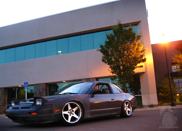 photo 7 Nissan S13 custom wheels 17x9.0, ET 0, tire size 205/45 R17. 17x9.0 ET-5 215/45 R17