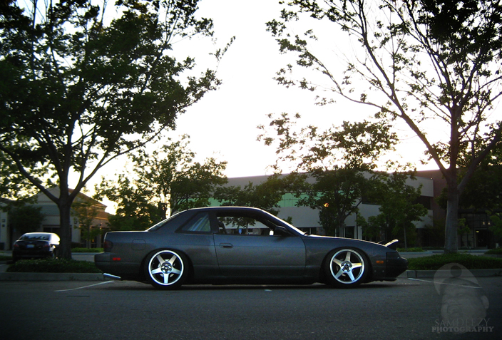 photo 8 Nissan S13 custom wheels 17x9.0, ET 0, tire size 205/45 R17. 17x9.0 ET-5 215/45 R17