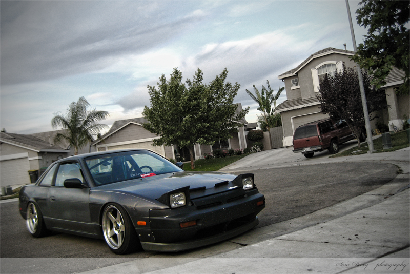 photo 11 Nissan S13 custom wheels 17x9.0, ET 0, tire size 205/45 R17. 17x9.0 ET-5 215/45 R17