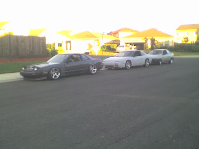 photo 12 Nissan S13 custom wheels 17x9.0, ET 0, tire size 205/45 R17. 17x9.0 ET-5 215/45 R17