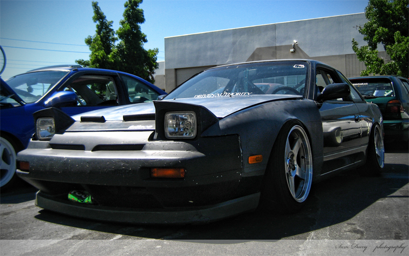 photo 13 Nissan S13 custom wheels 17x9.0, ET 0, tire size 205/45 R17. 17x9.0 ET-5 215/45 R17