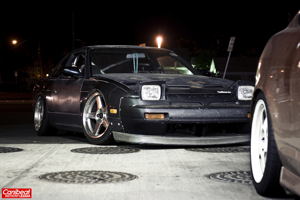 photo 16 Nissan S13 custom wheels 17x9.0, ET 0, tire size 205/45 R17. 17x9.0 ET-5 215/45 R17