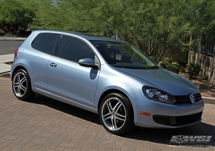 photo 1 Volkswagen Golf custom wheels 2Crave No.10 18x, ET , tire size X R18. x ET 