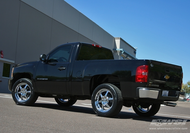 photo 1 Chevrolet Silverado 1500 custom wheels Giovanna Gianelle Spezia-6 20x, ET , tire size X R20. x ET 
