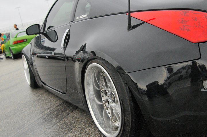 photo 3 Nissan 350Z custom wheels Work VS-MX 18x10.0, ET 0, tire size 225/40 R18. 18x11.0 ET0 245/40 R18