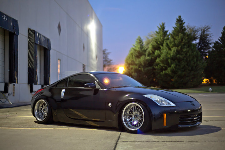 photo 5 Nissan 350Z custom wheels Work VS-MX 18x10.0, ET 0, tire size 225/40 R18. 18x11.0 ET0 245/40 R18