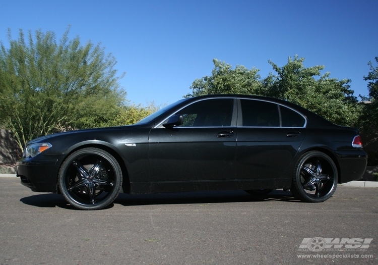 photo 1 BMW 750 custom wheels 2Crave No.05 22x, ET , tire size X R22. x ET