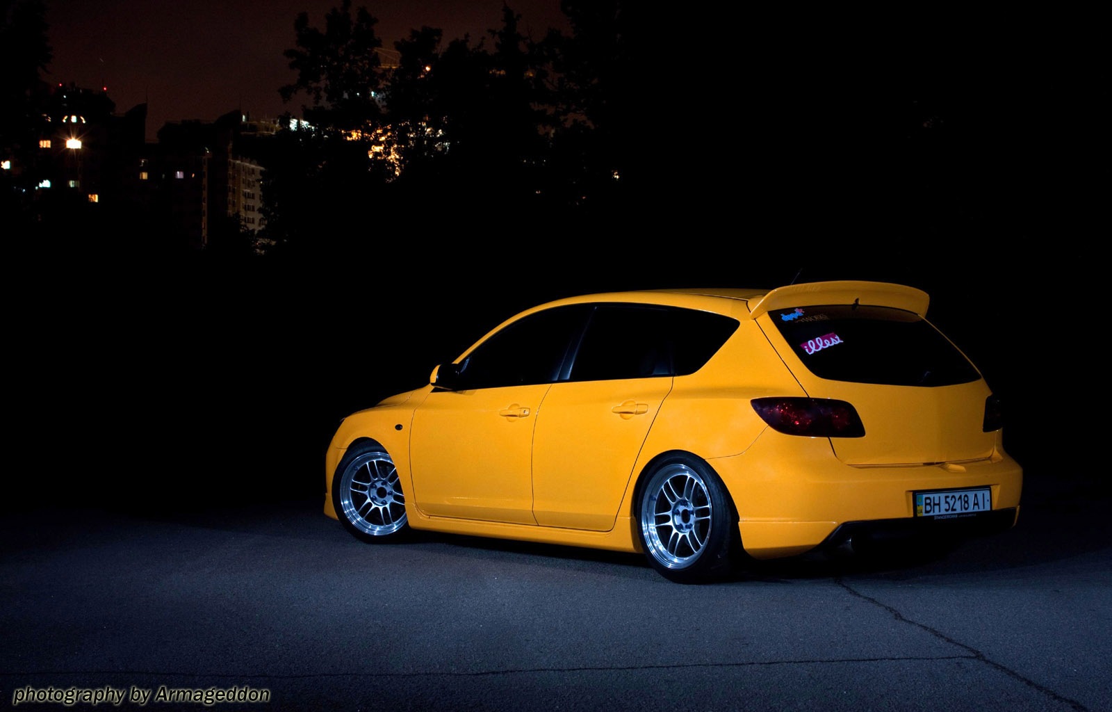 photo 3 Mazda Mazda3 custom wheels Enkei RPF1 17x9.0, ET +45, tire size 215/45 R17. 17x9.0 ET+40 