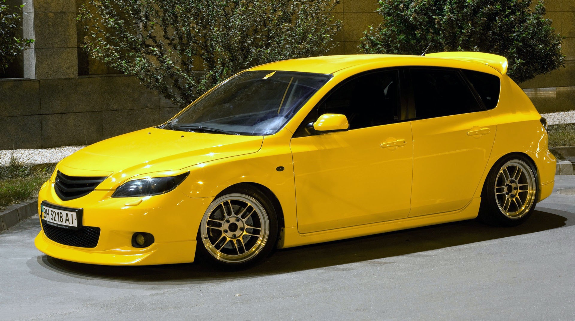 photo 7 Mazda Mazda3 custom wheels Enkei RPF1 17x9.0, ET +45, tire size 215/45 R17. 17x9.0 ET+40 