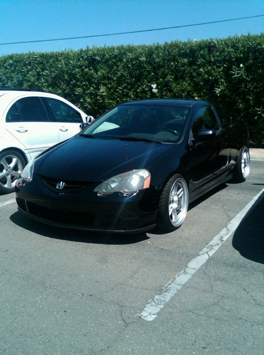photo 5 Acura RSX custom wheels Enkei RPF1 18x9.5, ET +15, tire size 215/35 R18. x ET 