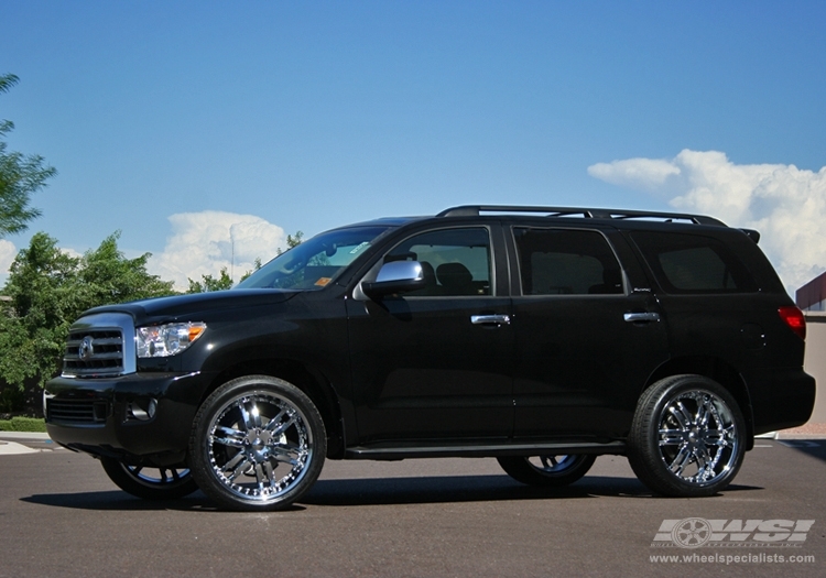 photo 1 Toyota Sequoia custom wheels Giovanna Caracas 24x, ET , tire size X R24. x ET 