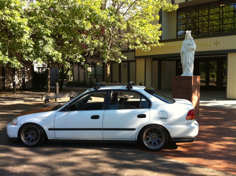 photo 8 Honda Civic custom wheels Diamond Racing  16x8.0, ET 0, tire size 195/40 R16. x ET 