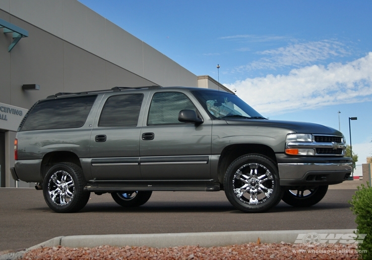photo 1 Chevrolet Suburban 1500 custom wheels Ballistic 810-Wizard 20x, ET , tire size X R20. x ET 