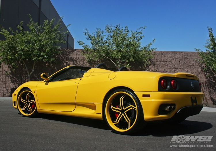 photo 1 Ferrari 360 Modena custom wheels GFG Malibu 20x, ET , tire size X R20. 22x ET 