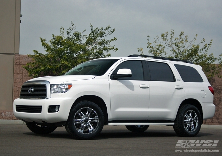 photo 1 Toyota Sequoia custom wheels Ballistic 810-Wizard 20x, ET , tire size X R20. x ET 