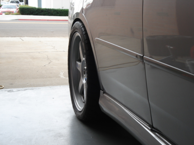 photo 4 Infiniti G35 custom wheels Rays Engineering Volk Racing TE37 19x8.5, ET +29, tire size 245/40 R19. 19x9.5 ET+34 285/35 R19
