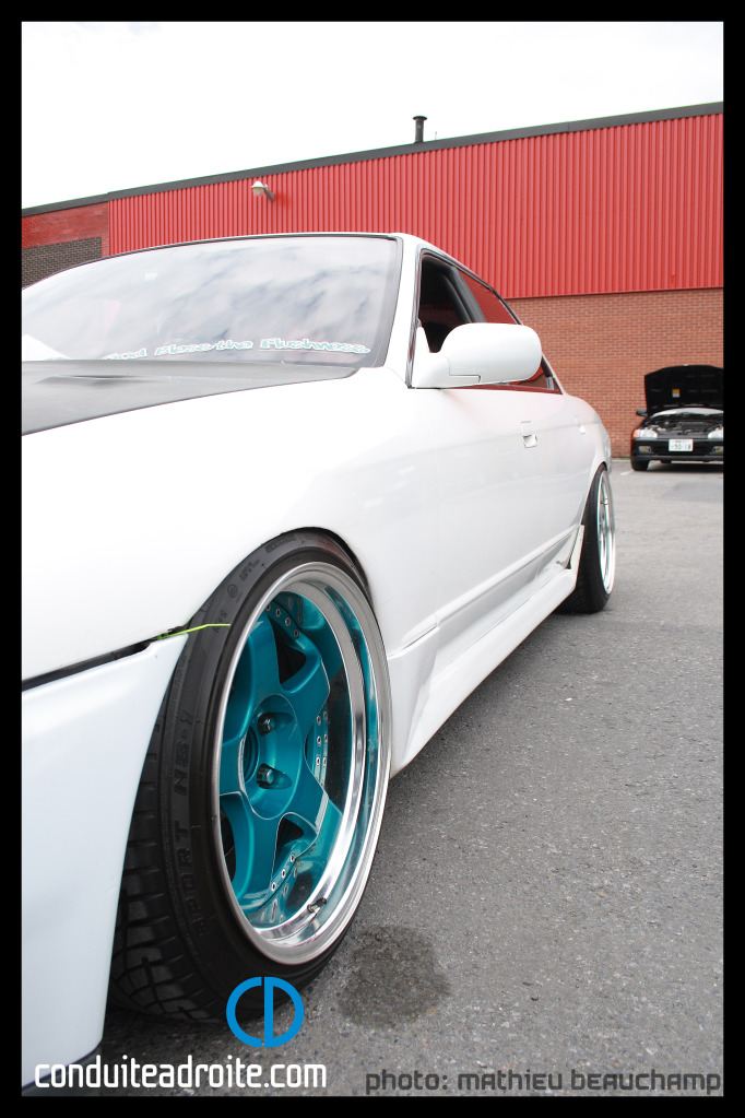 photo 3 Nissan R31-R34 Skyline 4dr custom wheels ssr sp1 17x9.5, ET 0, tire size 215/45 R17. 17x10.0 ET+19 225/45 R17