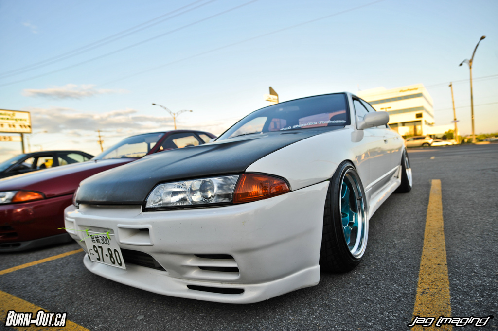 photo 6 Nissan R31-R34 Skyline 4dr custom wheels ssr sp1 17x9.5, ET 0, tire size 215/45 R17. 17x10.0 ET+19 225/45 R17