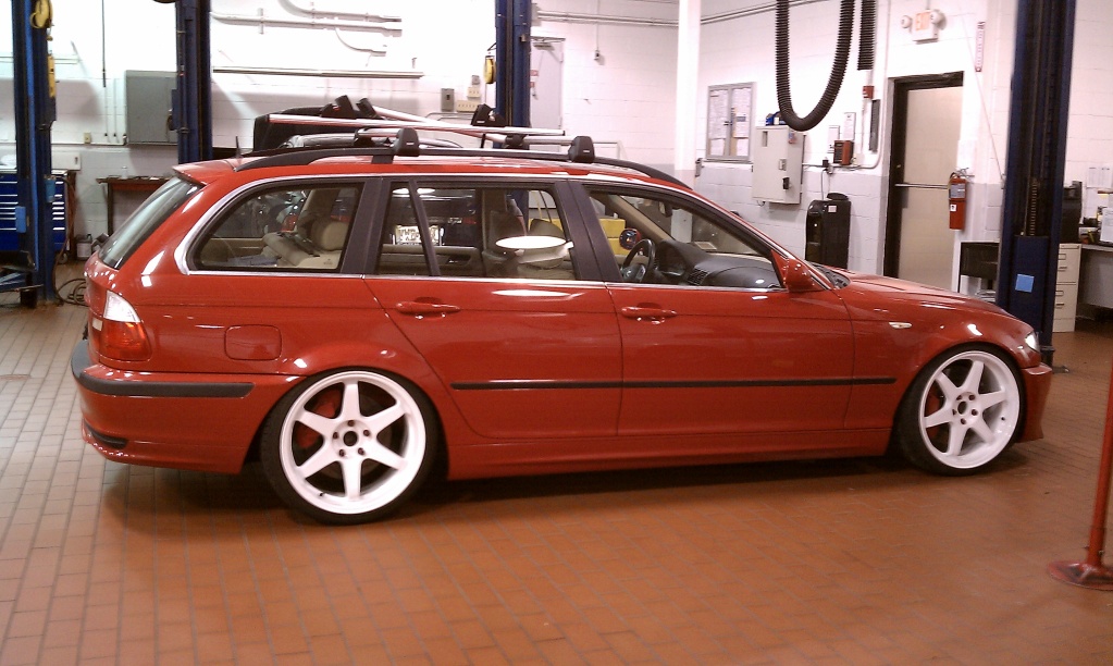 photo 5 BMW 325 custom wheels Varrstoen ES 2.2.2 19x8.5, ET +27, tire size 215/35 R19. 19x9.5 ET+33 235/35 R19