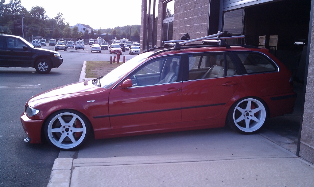 photo 8 BMW 325 custom wheels Varrstoen ES 2.2.2 19x8.5, ET +27, tire size 215/35 R19. 19x9.5 ET+33 235/35 R19