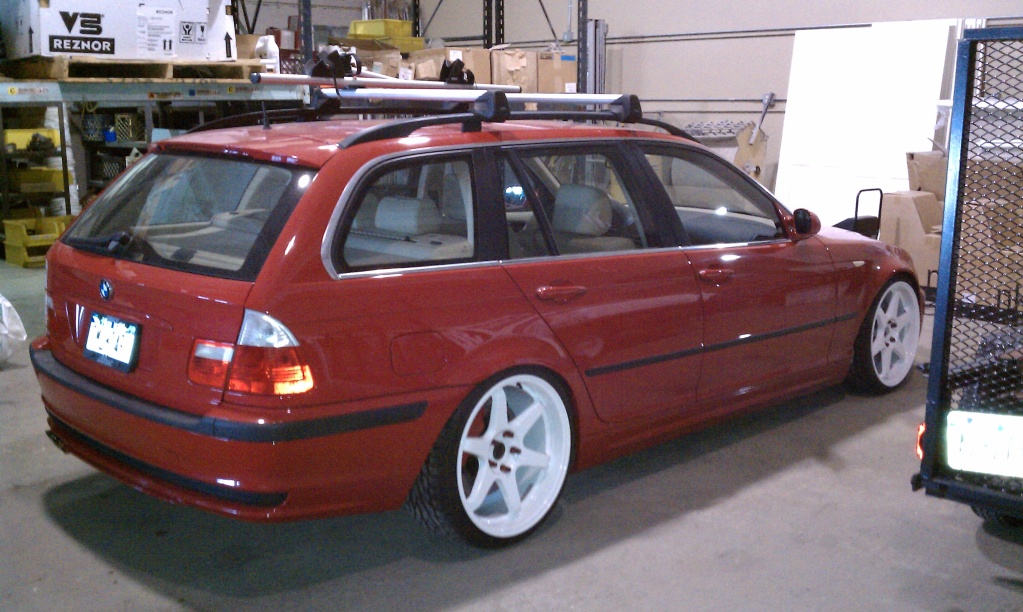 photo 15 BMW 325 custom wheels Varrstoen ES 2.2.2 19x8.5, ET +27, tire size 215/35 R19. 19x9.5 ET+33 235/35 R19