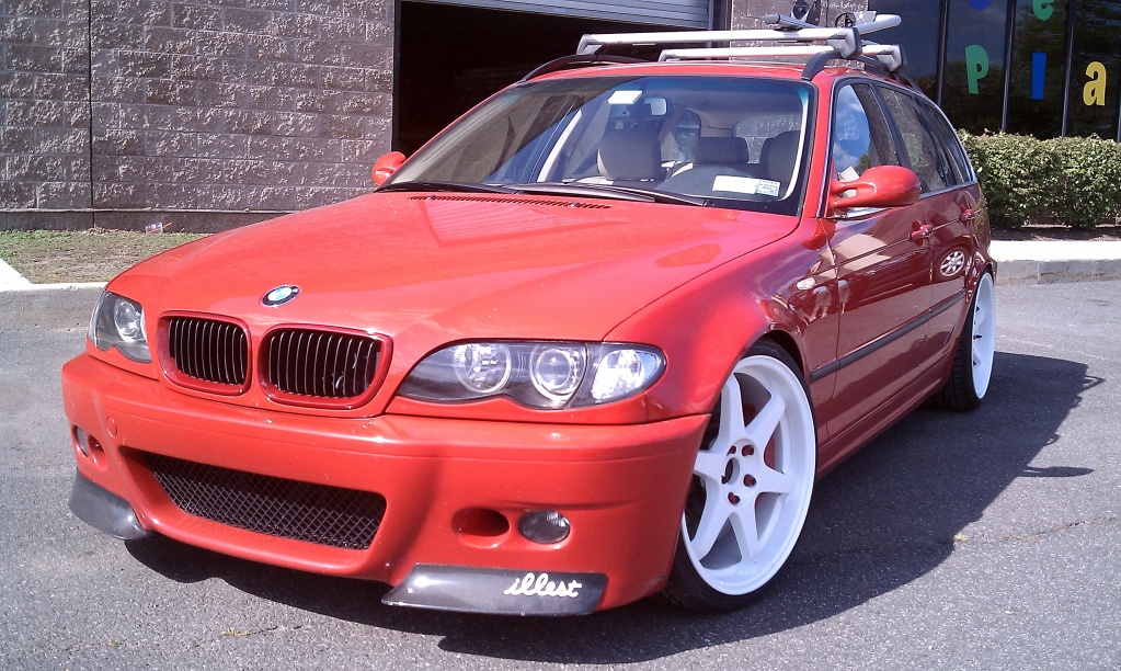 photo 19 BMW 325 custom wheels Varrstoen ES 2.2.2 19x8.5, ET +27, tire size 215/35 R19. 19x9.5 ET+33 235/35 R19