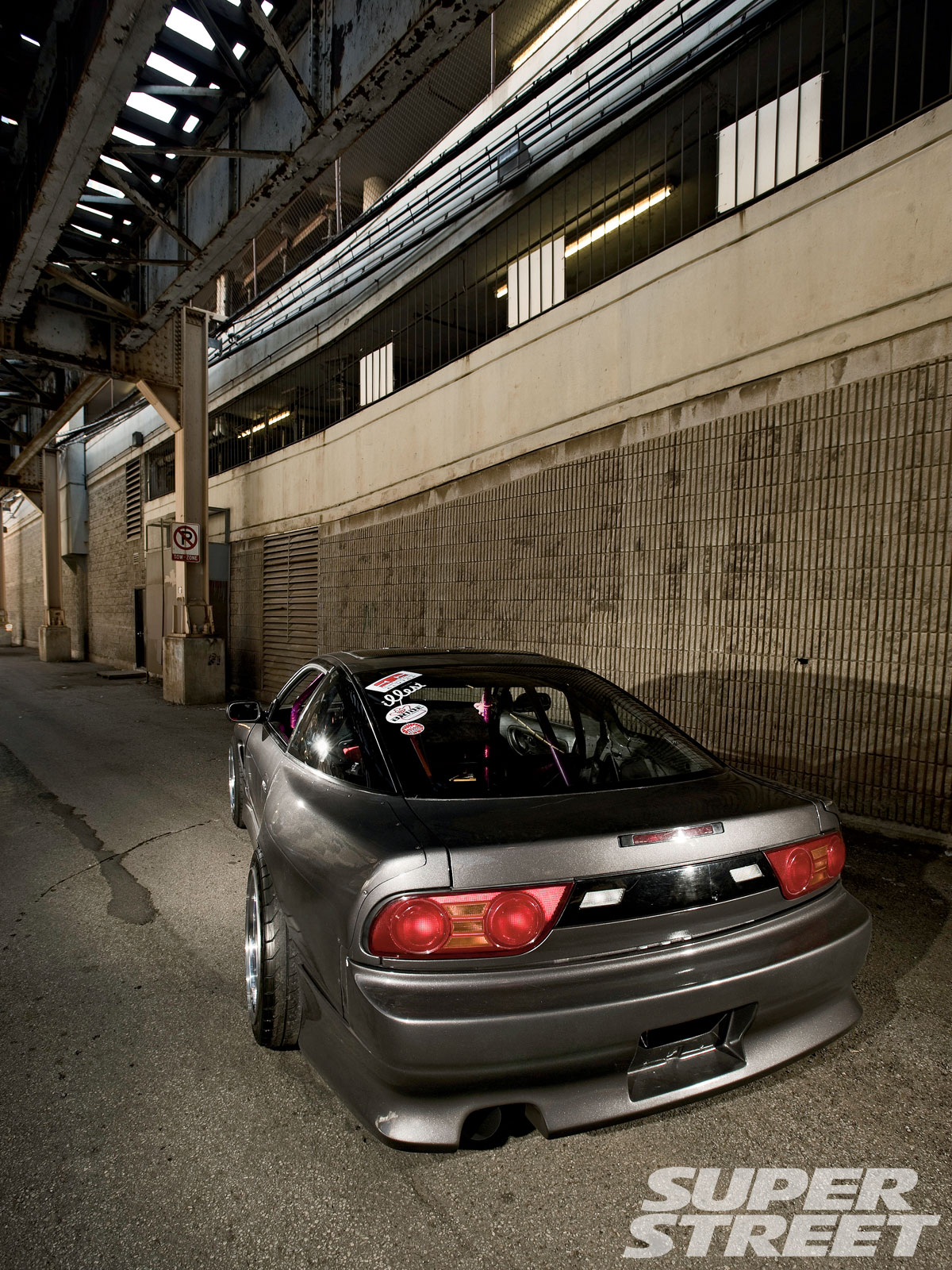 photo 1 Nissan S13 custom wheels Work S1 Meister 18x10.0, ET 0, tire size 235/40 R18. 18x13.0 ET-36 285/45 R18