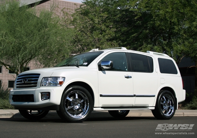 photo 1 Infiniti QX56 custom wheels Giovanna Spezia-6 22x, ET , tire size X R22. x ET 