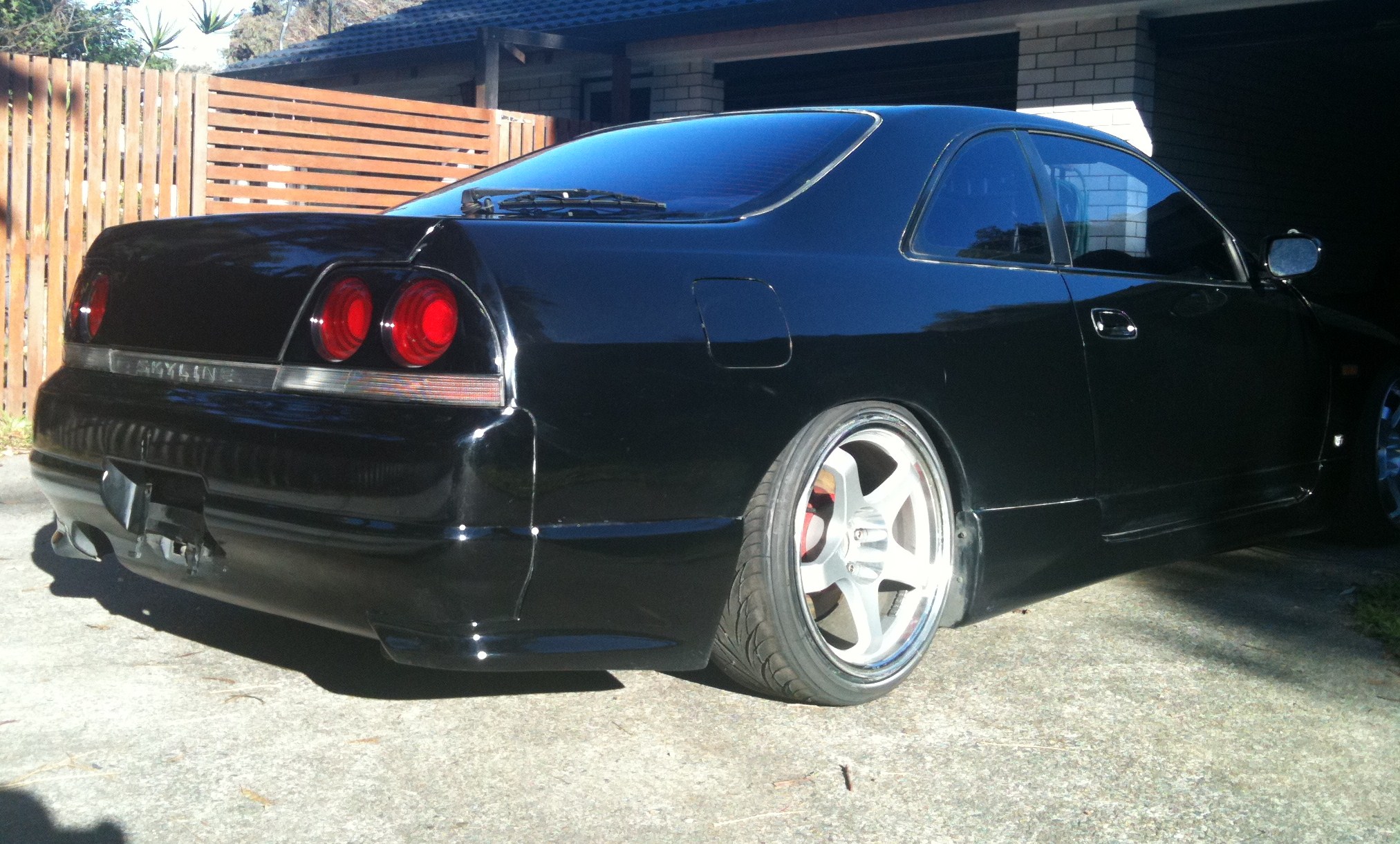 photo 1 Nissan R31-R34 Skyline 2dr custom wheels  drift teks 17x9.5, ET +18, tire size 215/35 R17. 17x10.0 ET+18 