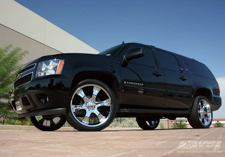 photo 1 Chevrolet Suburban 1500 custom wheels MKW B26 24x, ET , tire size X R24. x ET 