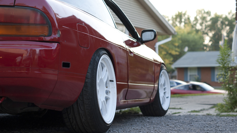photo 1 Nissan S13 custom wheels 17x9.5, ET +18, tire size 225/45 R17. 17x10.0 ET+18 235/40 R17