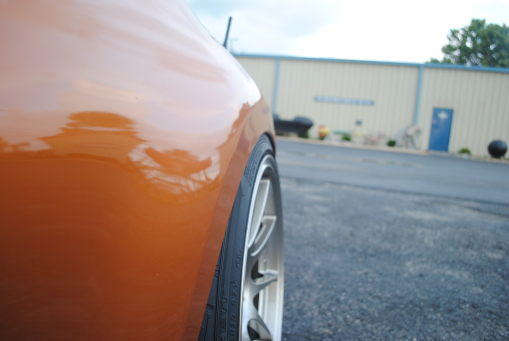 photo 5 Nissan 350Z custom wheels Weds TC105N 18x10.5, ET +12, tire size 255/35 R18. 18x10.5 ET-8 265/35 R18