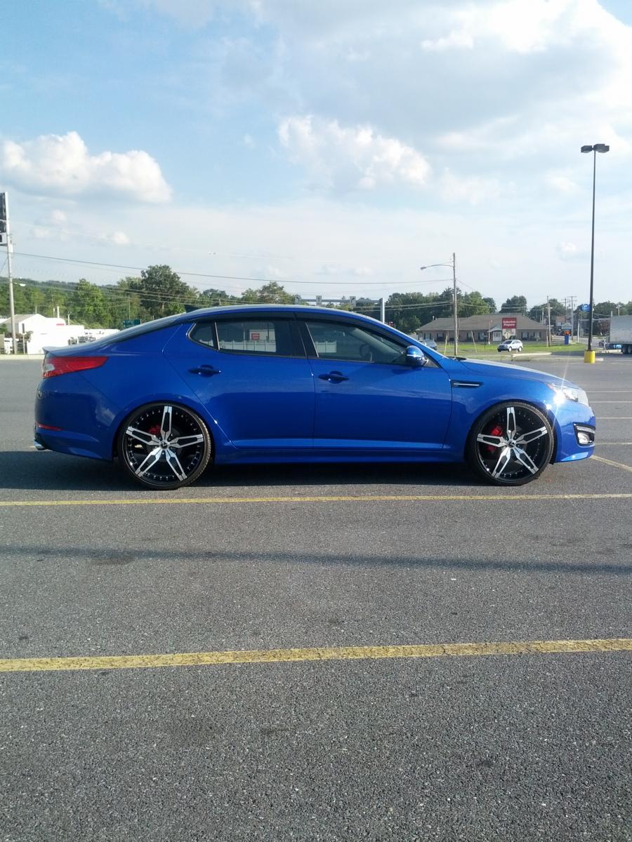 photo 2 Kia Optima custom wheels 22x8.5, ET , tire size 245/30 R22. x ET