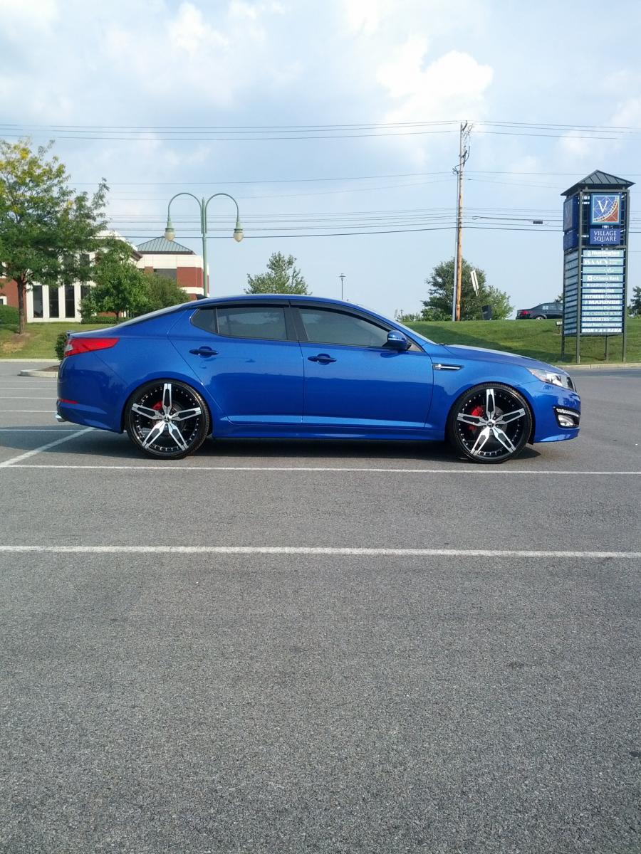 photo 3 Kia Optima custom wheels 22x8.5, ET , tire size 245/30 R22. x ET