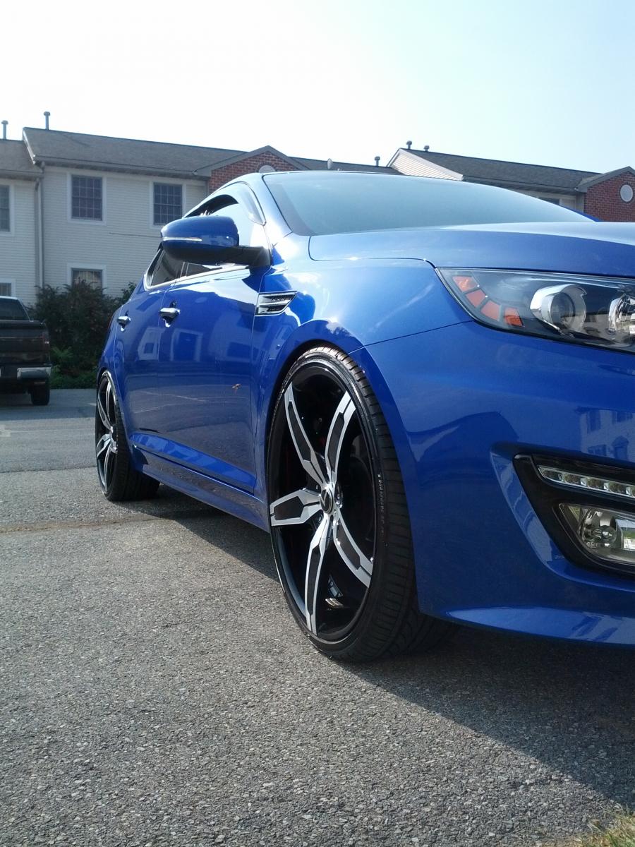 photo 1 Kia Optima custom wheels 22x8.5, ET , tire size 245/30 R22. x ET