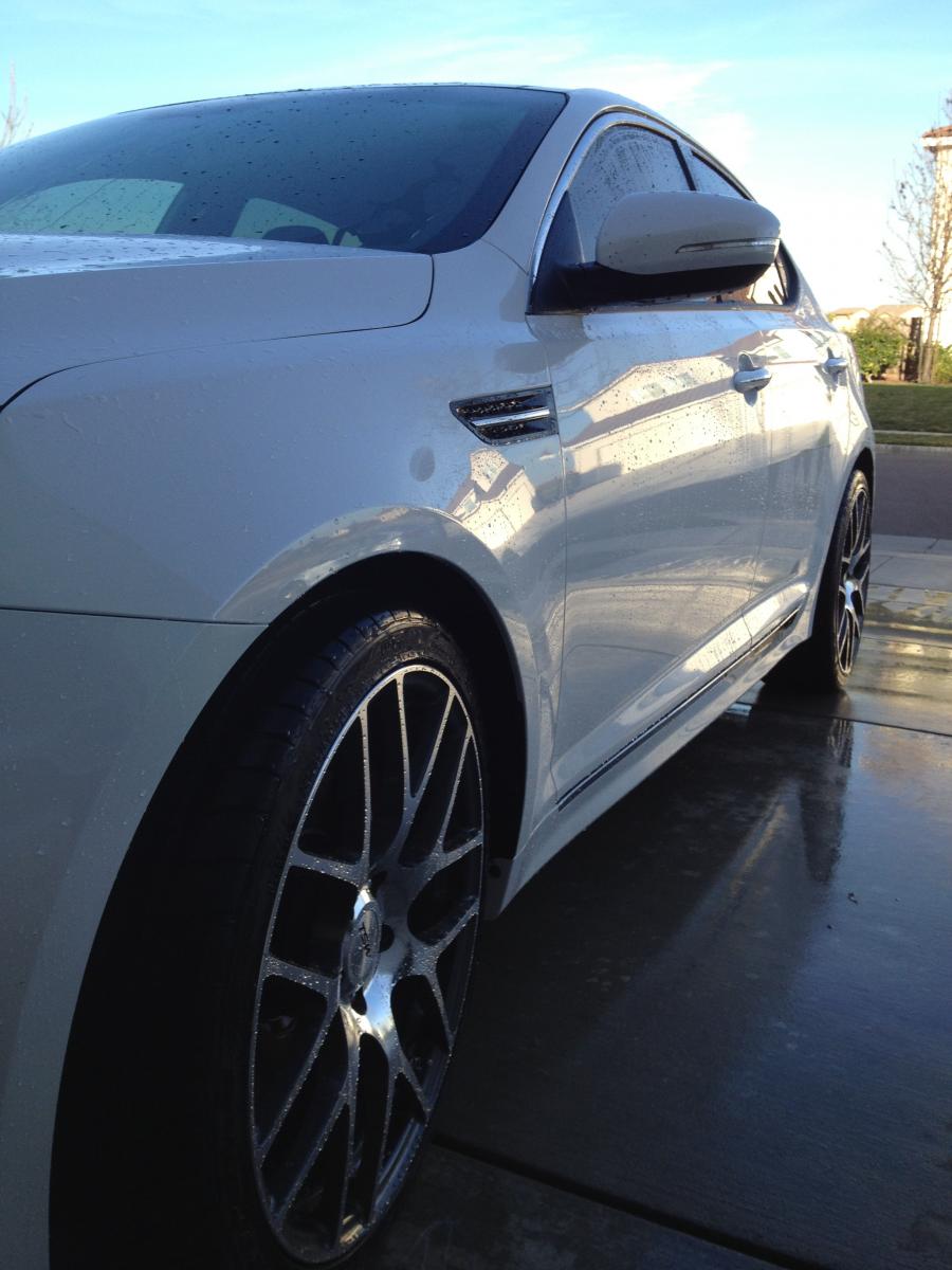 photo 2 Kia Optima custom wheels TSW Nurburgring 20x8.5, ET +40, tire size 245/35 R20. x ET 
