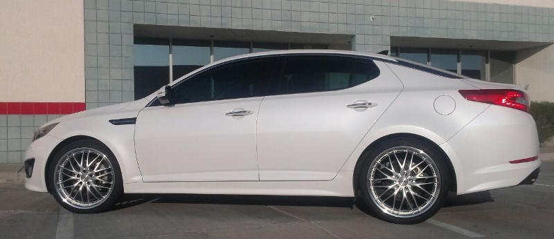 photo 1 Kia Optima custom wheels MRR GT 1 20x8.5, ET +35, tire size 245/35 R20. x ET