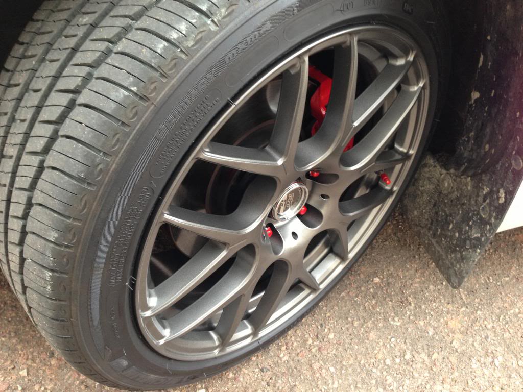 photo 3 Kia Optima custom wheels Falken RT7M 18x8.0, ET +37, tire size 225/45 R18. x ET 