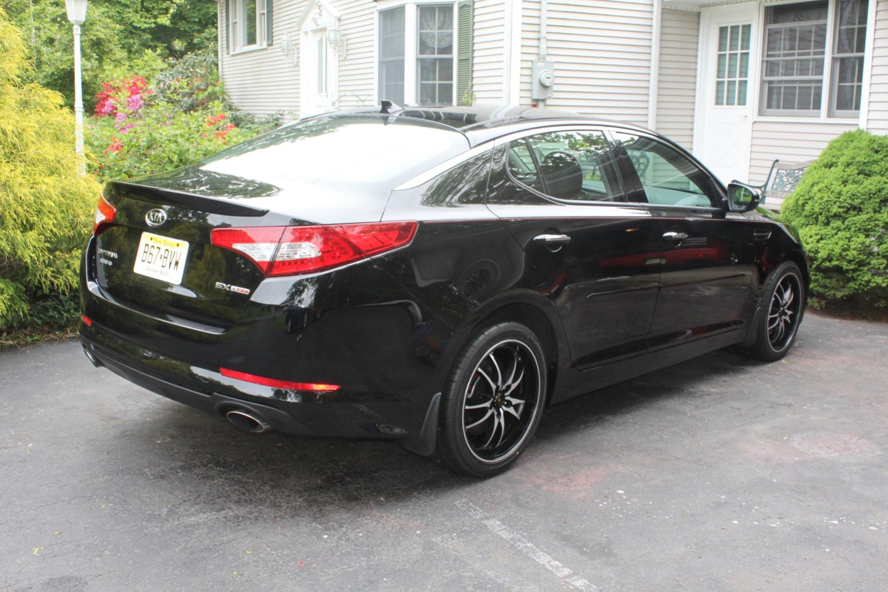 photo 1 Kia Optima custom wheels Kazera KZ-Q 18x8.0, ET +48, tire size 245/40 R18. x ET