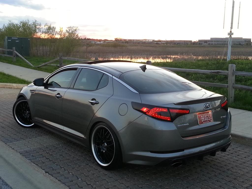 photo 2 Kia Optima custom wheels Enkei Lusso 20x8.5, ET +40, tire size X R20. x ET 