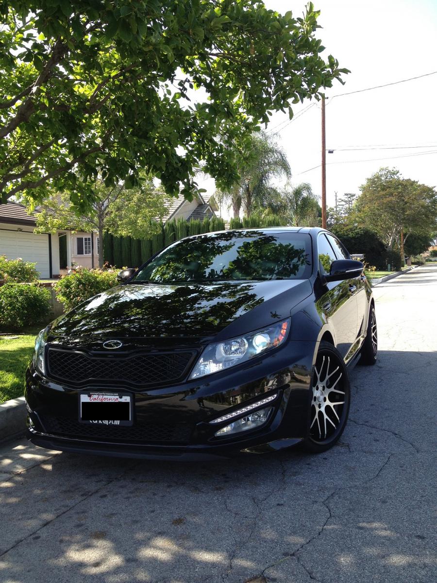 photo 2 Kia Optima custom wheels Eurotek UO6 20x8.5, ET +35, tire size 225/35 R20. x ET 