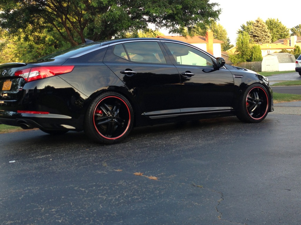 photo 1 Kia Optima custom wheels   20x8.5, ET +35, tire size X R20. x ET 