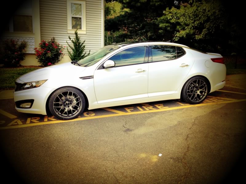 photo 2 Kia Optima custom wheels Avant Garde M310 19x8.5, ET +35, tire size 245/35 R19. x ET 