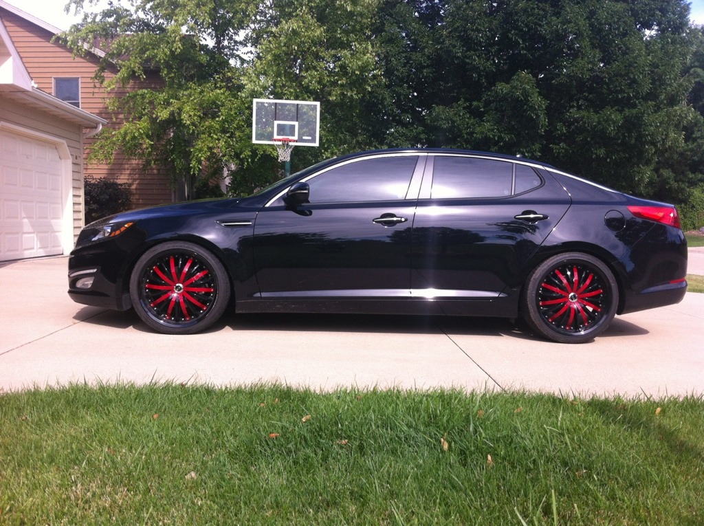 photo 1 Kia Optima custom wheels Enkei F-10 20x8.5, ET +40, tire size 245/35 R20. x ET