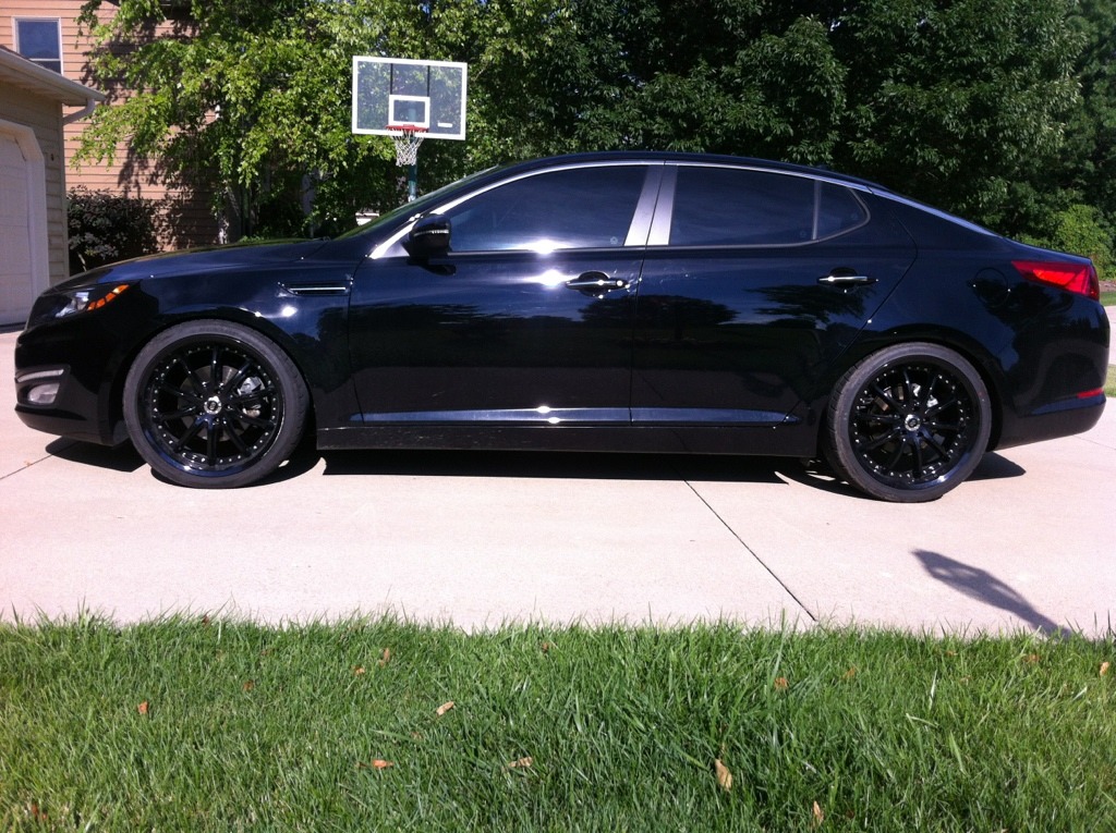 photo 2 Kia Optima custom wheels Enkei F-10 20x8.5, ET +40, tire size 245/35 R20. x ET